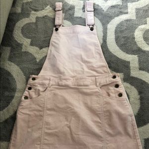Pink overall skirt